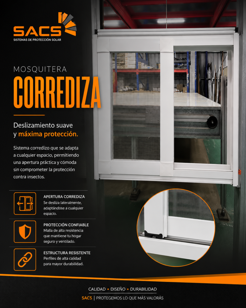 mosquitera corrediza